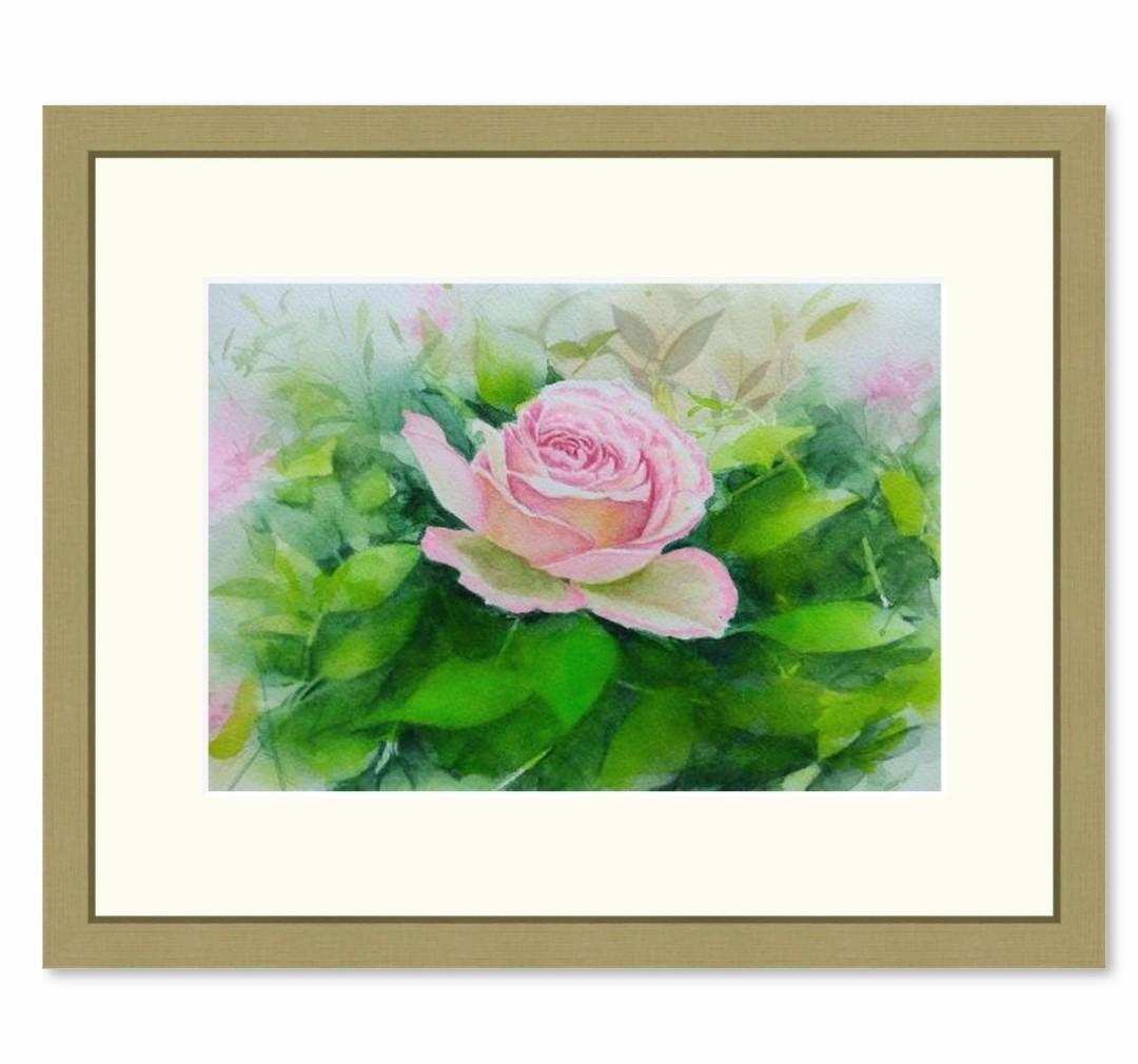 絵画の通販、購入ならFROM ARTIST/作品名：柔らか色の薔薇/作家名