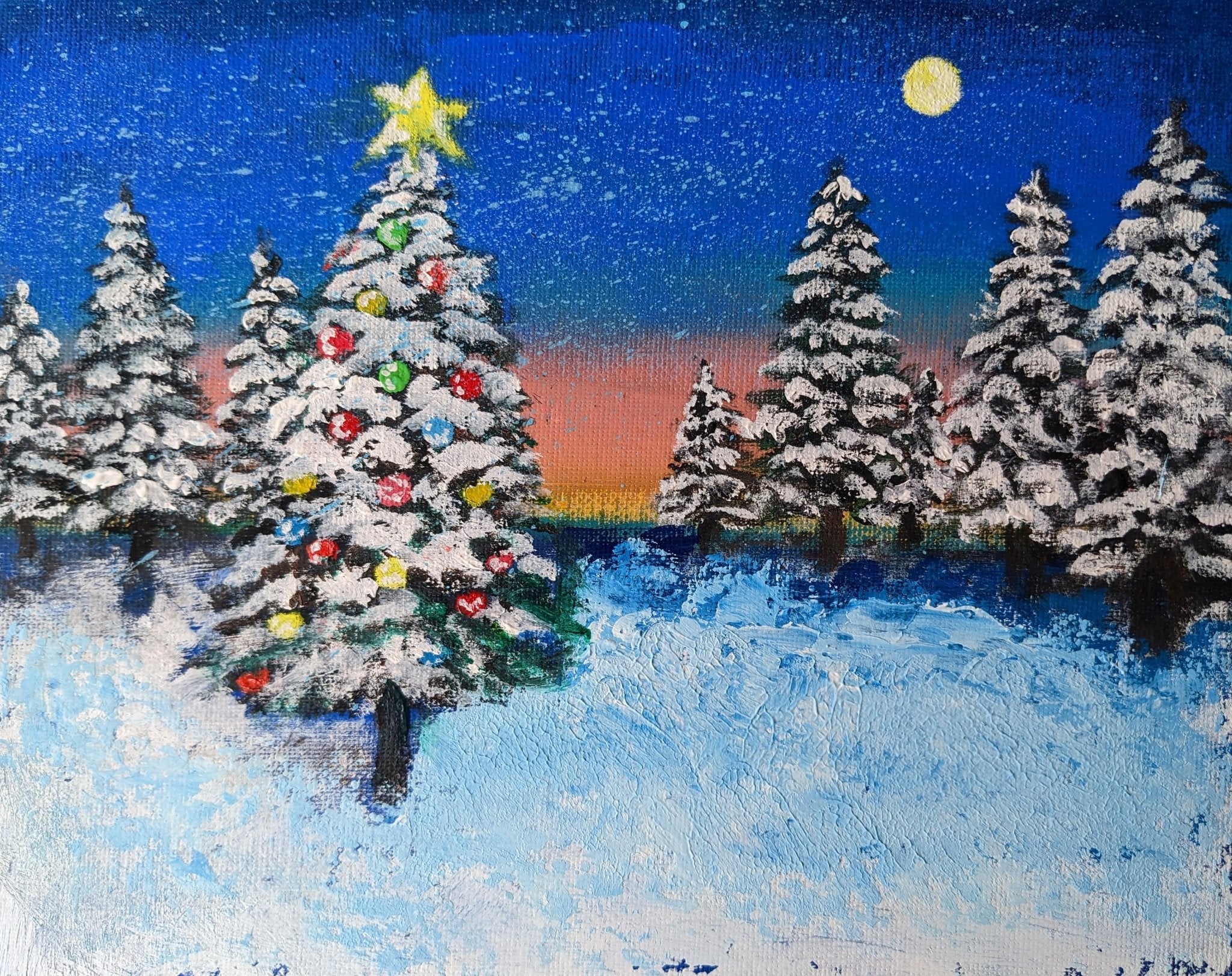 絵画の通販、購入ならFROM ARTIST/作品名：聖夜/作家名：KIYOHIRO HASEGAWA