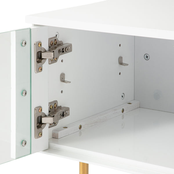 ソルティール TVボード 2 ホワイト（W1500×H410） | Francfranc