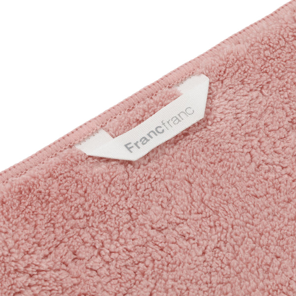 マイクロファイバー フェイスタオル 4枚セット ピンク | Francfranc