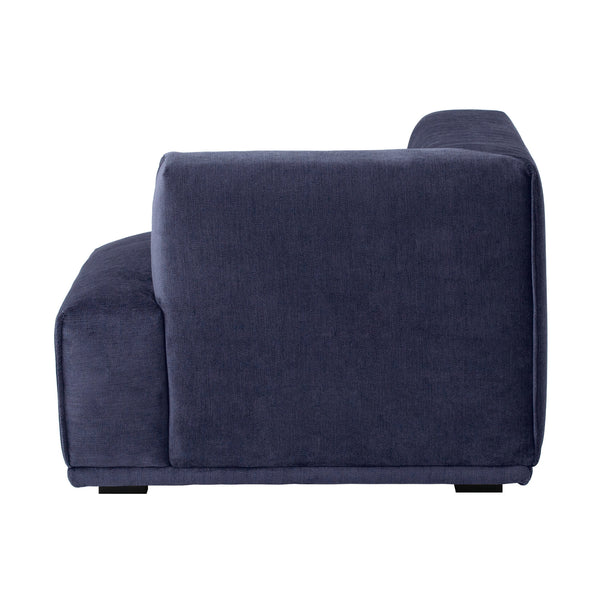 メーネ ソファ アーム L ネイビー（W810）【～2024年9月生産モデル