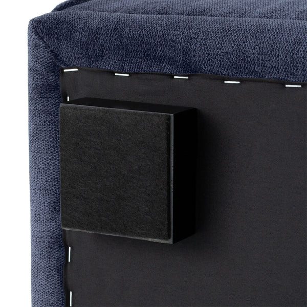 メーネ ソファ アーム L ネイビー（W810）【～2024年9月生産モデル