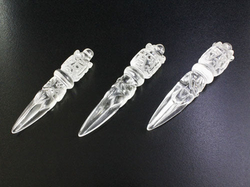 水晶パーツ（金剛杵／十字金剛杵） – 天然石の店 ふうちゃん