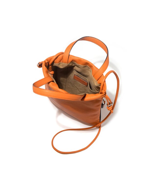 レザー巾着ミニバッグ 2WAY / ショルダーバッグ / FUJITAKA（フジタカ