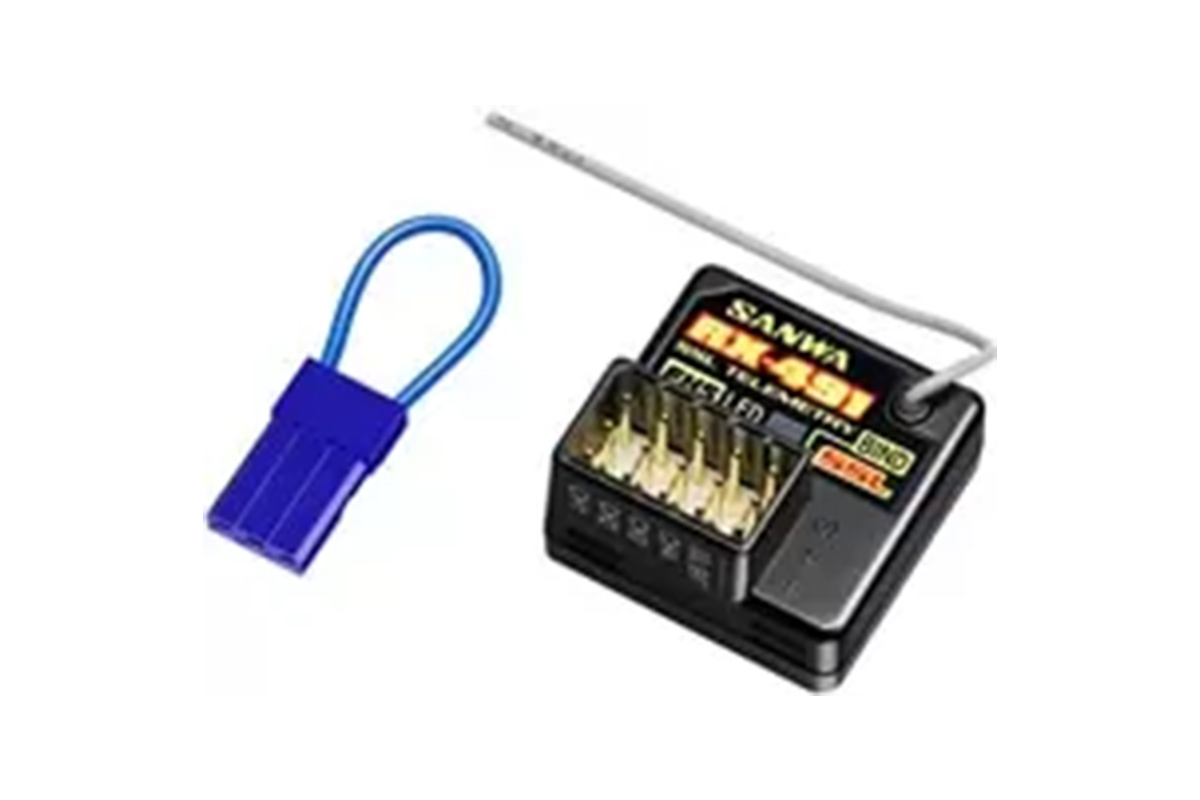 サンワ RX-493i 2.4GHz FHSS5U/FHSS5 受信機 107A41374A | 福山