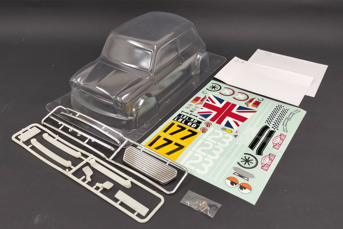 タミヤ ボディ(ミニクーパー)(透明)(1.0t:穴無)(58747) カスタマー