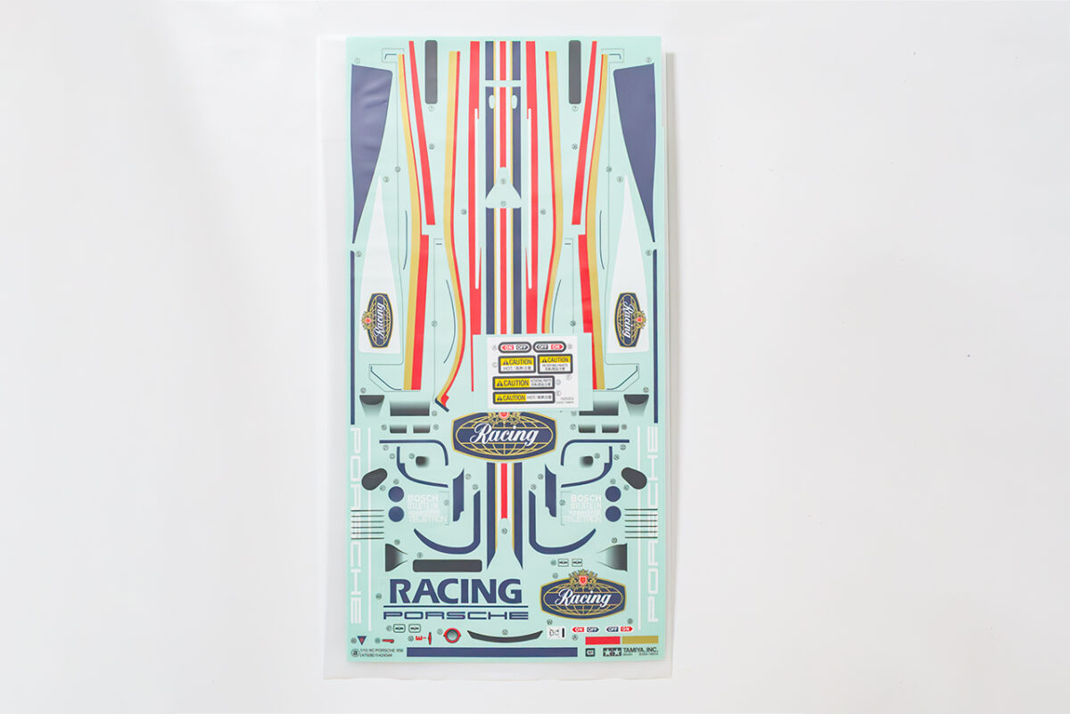 タミヤ 1/10RC ポルシェ 956 ステッカー A B マスキングシール(47508