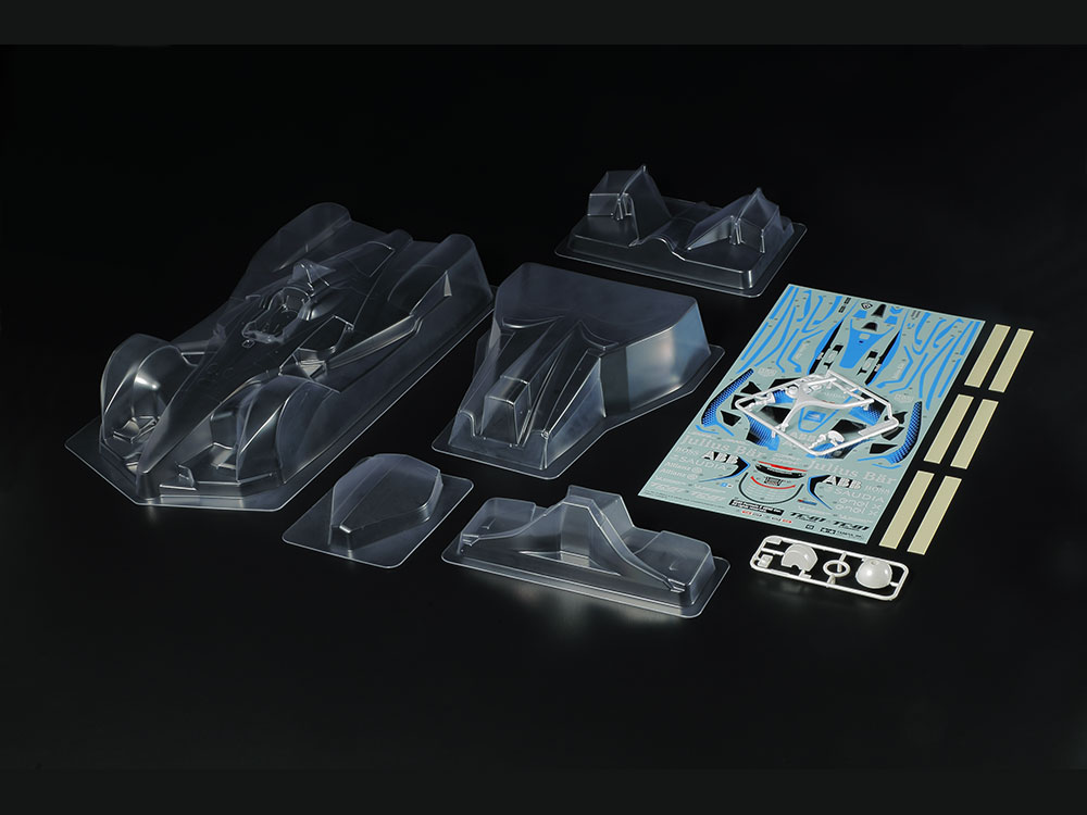 タミヤ SP.1660 1/10RC フォーミュラE GEN2 スペアボディセット 51660