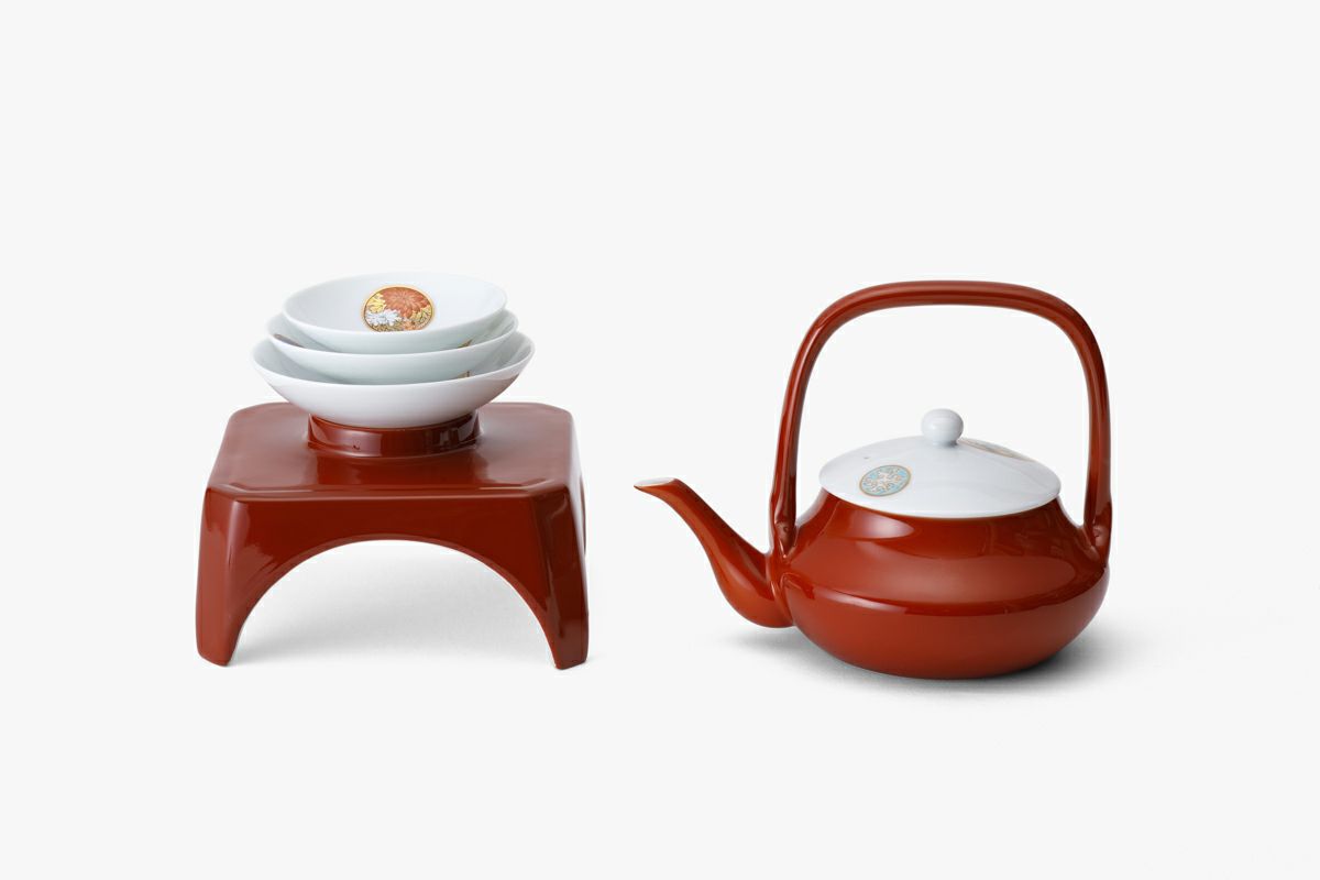 寿赤絵 屠蘇器揃 | 有田焼 深川製磁｜公式オンラインストア