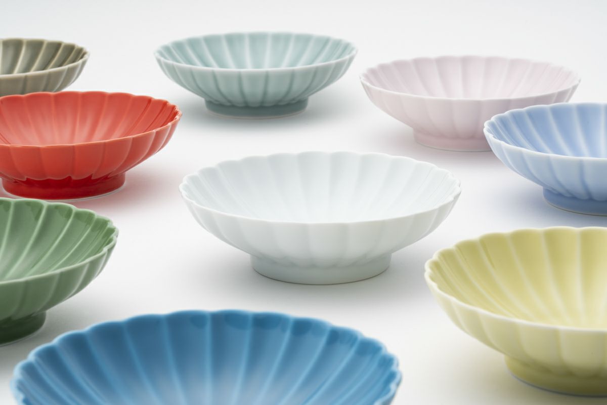 ≪3≫青磁 菊花小付 | 有田焼 深川製磁｜公式オンラインストア