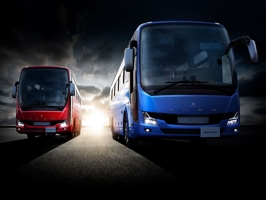 エアロクィーン／エアロエース（大型バス） | 三菱ふそうトラック