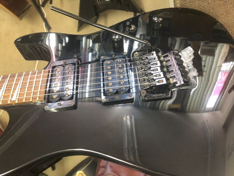 Grover Jackson / Soloist Black / スルーネック仕様 MF.Line - HR/HM