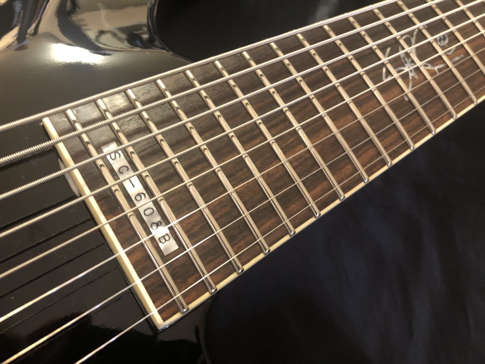 Ltd / SC-608B Stephen Carpenter Signature Black 美品！ - HR/HM