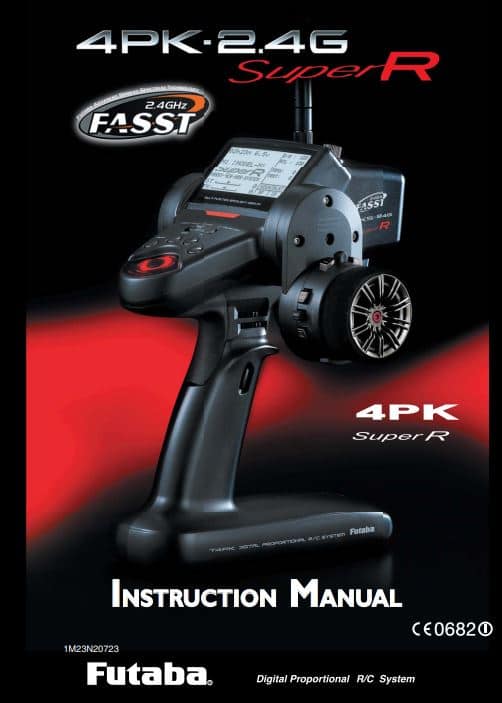 4PKS-R Printed Manual – FutabaUSA