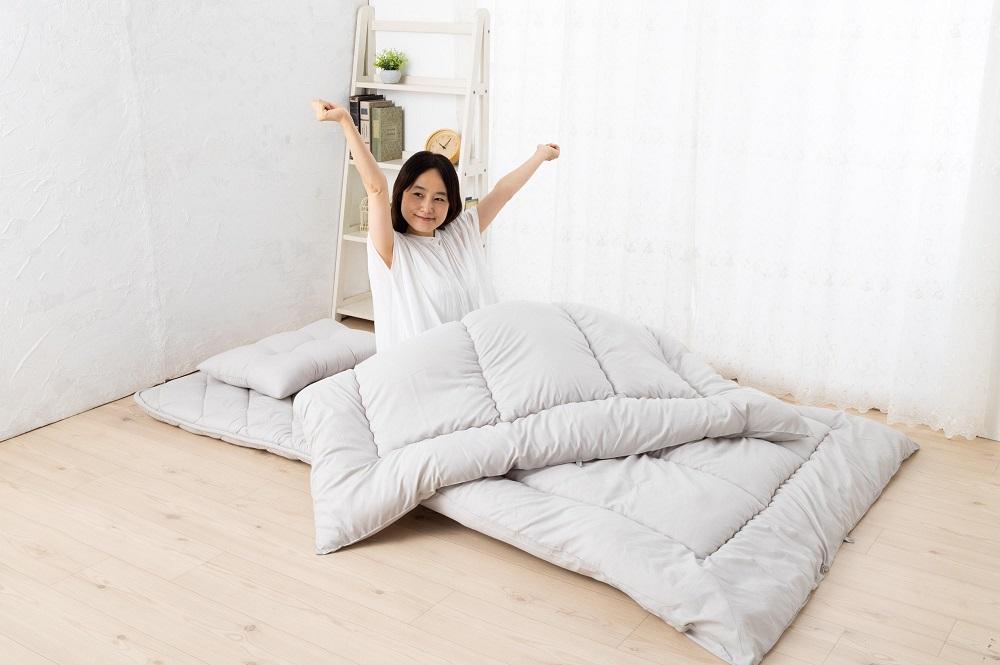 APHRODITA 寧々 布団セット 7点 シングルロング【アイボリー】| 布団