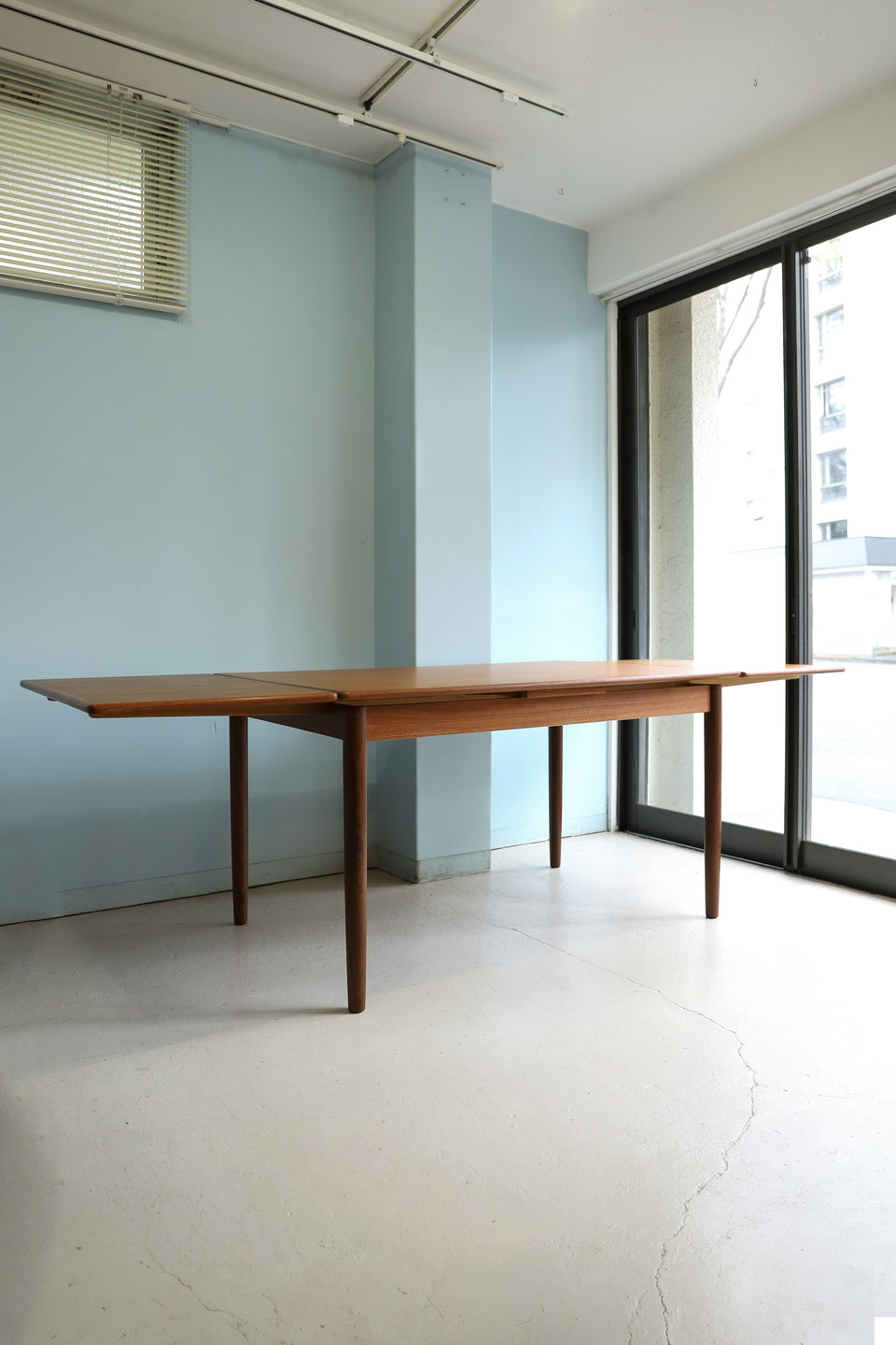 デンマークヴィンテージ ドローリーフ エクステンション ダイニング