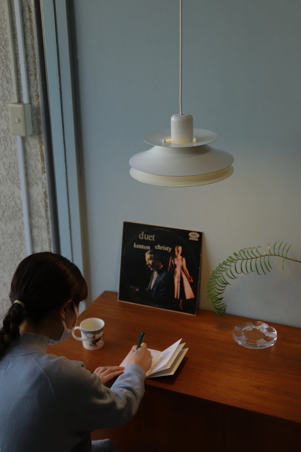 デンマークヴィンテージ ホーン ペンダントライト 照明 北欧インテリア