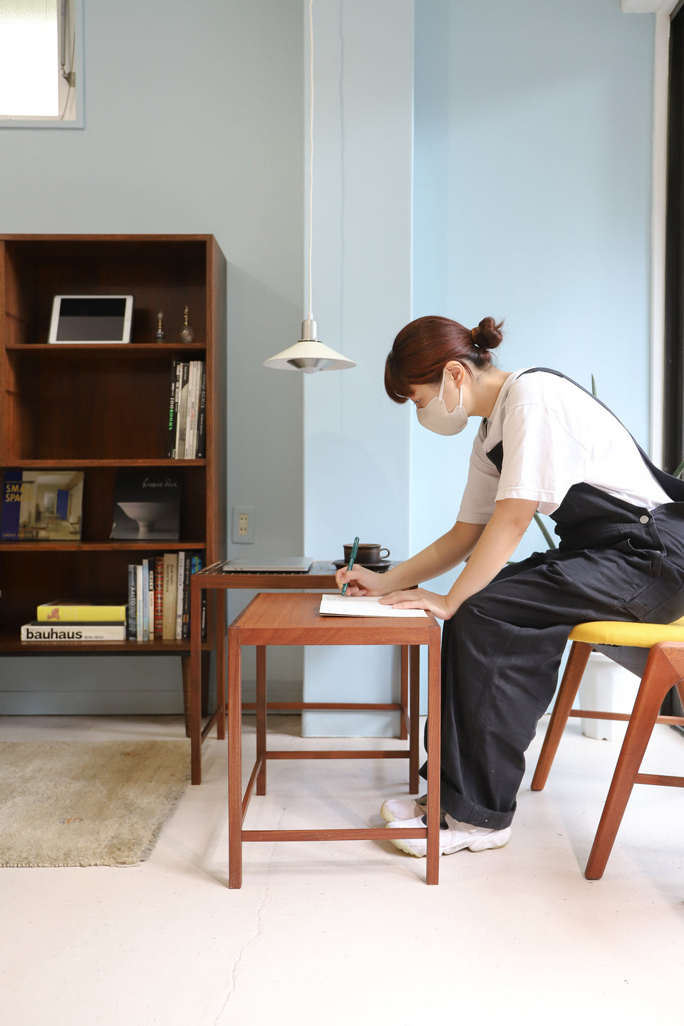 デンマークヴィンテージ タイルトップ ネストテーブル 北欧家具/Danish