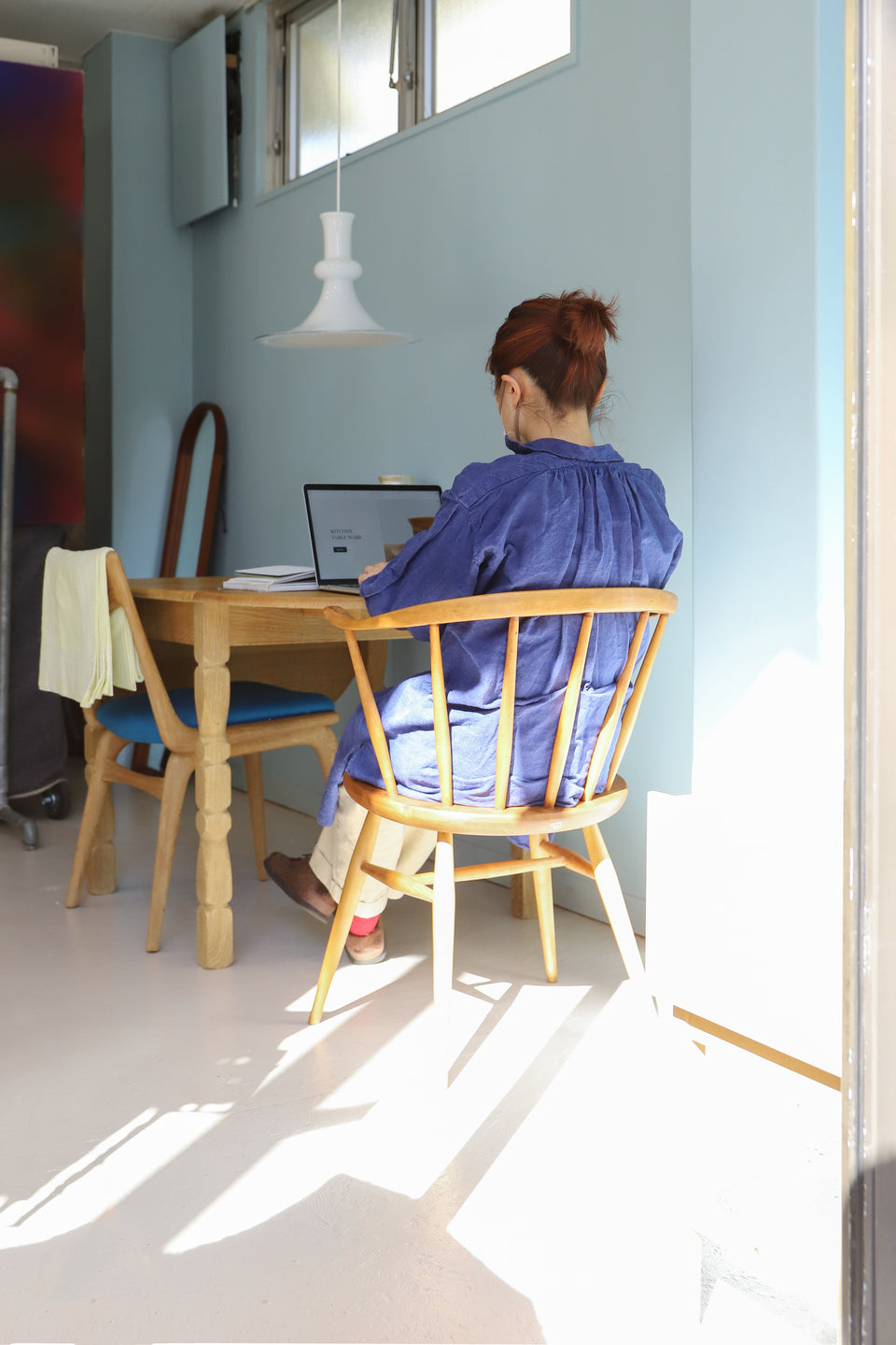 イギリスヴィンテージ アーコール ウィンザーチェア カウホーン