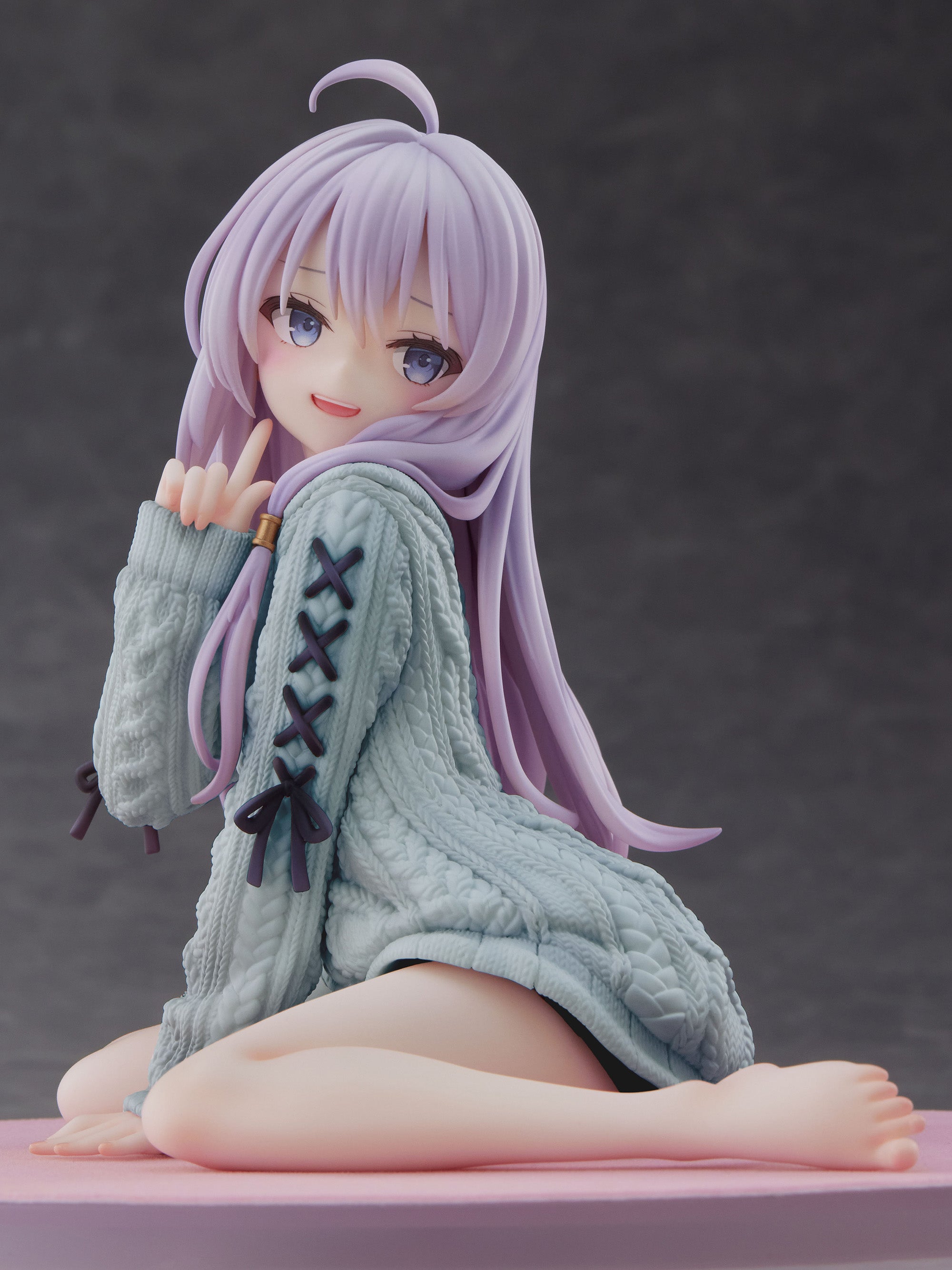 イレイナ ニットver. 1/7スケールフィギュア Repaint BLUE | 魔女の旅