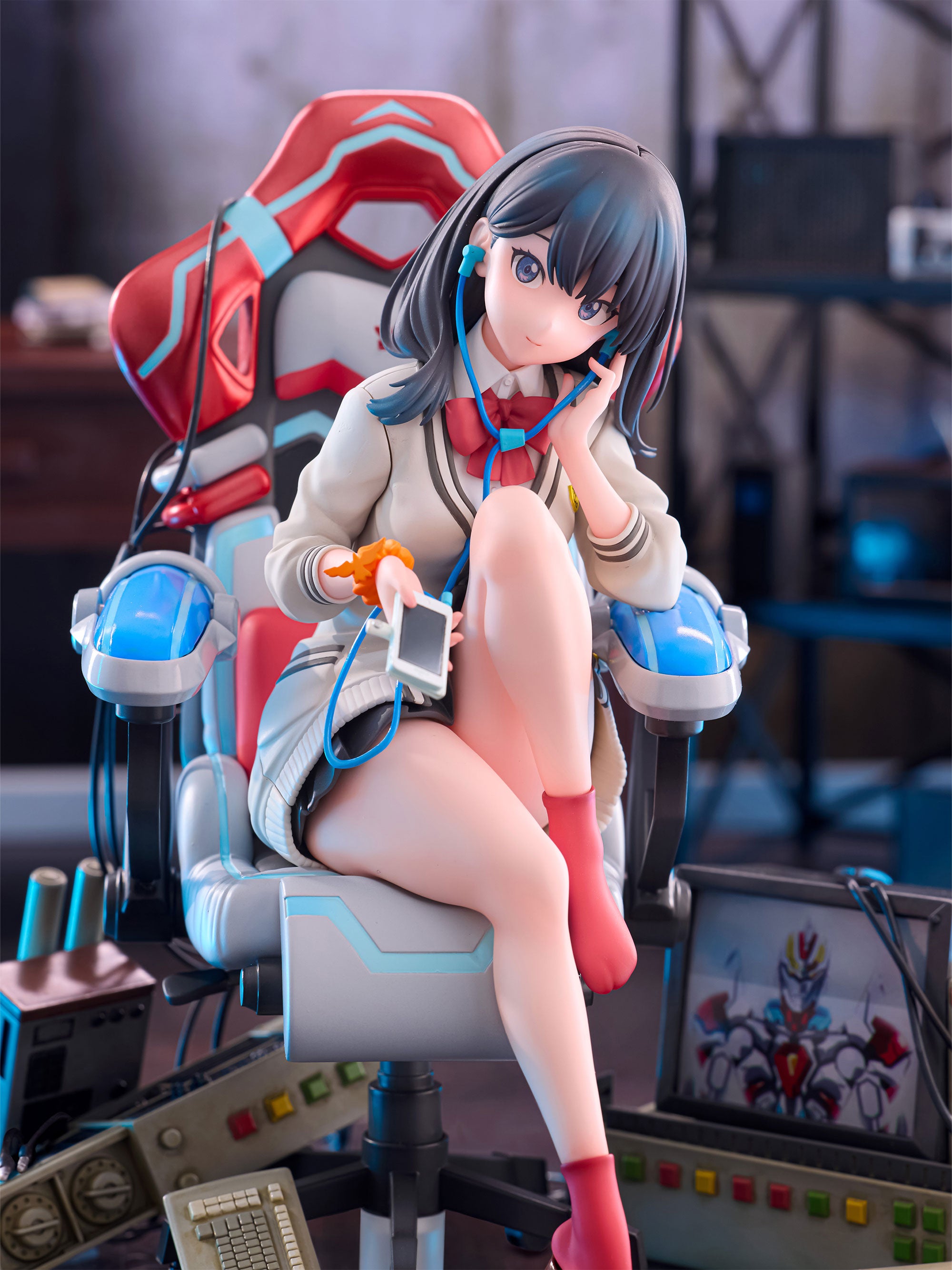 宝多六花 ゲーミングチェアver. 1/7スケールフィギュア | SSSS.GRIDMAN