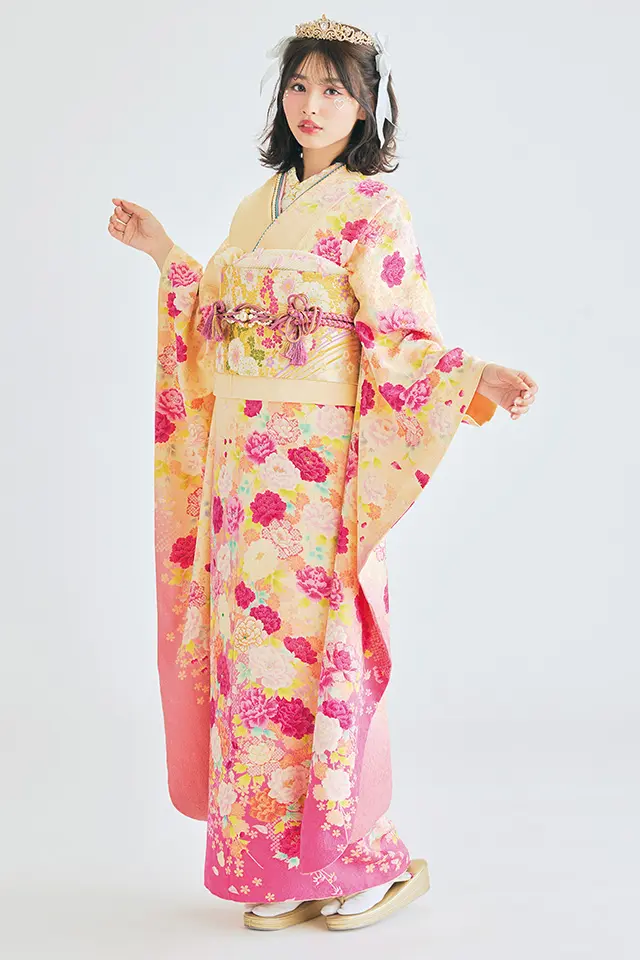 成人式振袖カタログ(I-2608) | 成人式の振袖レンタル・振袖購入・ママ