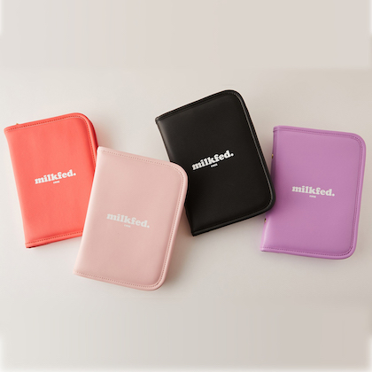 MILKFED. 推し活ポーチBOOK BLACK ＜ローソン・HMV限定＞ | 付録ネット