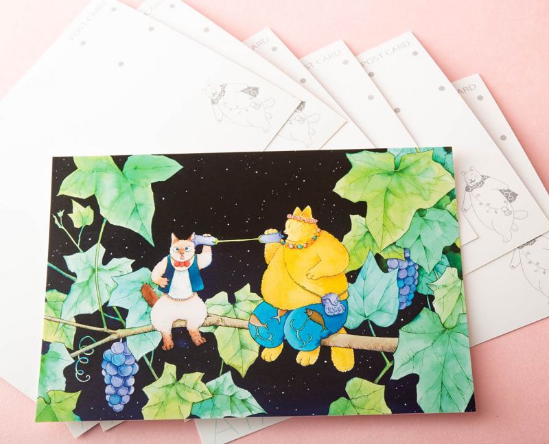 アタゴオル ポストカードAFセット8種類・ますむらひろし ポストカード