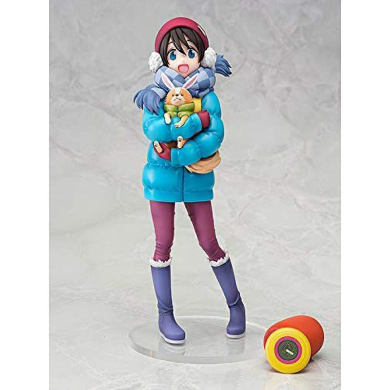 ウイング ゆるキャン△ 斉藤恵那＆ちくわ 1/7 完成品フィギュア【在庫