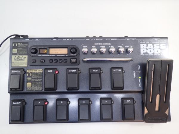 高額買取実施中!!】LINE6 マルチエフェクター BASS POD XT LIVE | 楽器