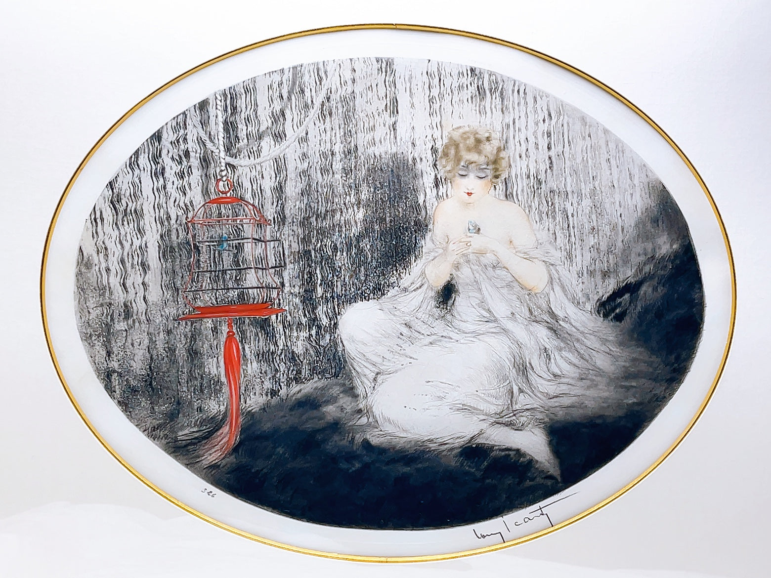 ルイ・イカール「お気に入りの小鳥」 | ギャラリーK