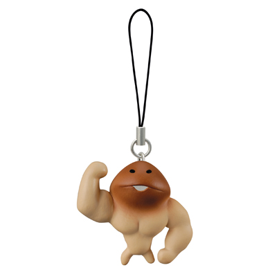 おさわり探偵なめこ栽培キット なめこんふんふストラップ｜ガシャポン