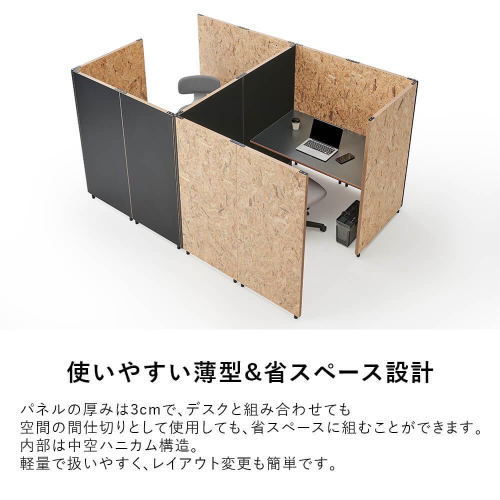 GPパネル 幅50cm 高さ146cm (パーティション 間仕切り 衝立 個室 簡易