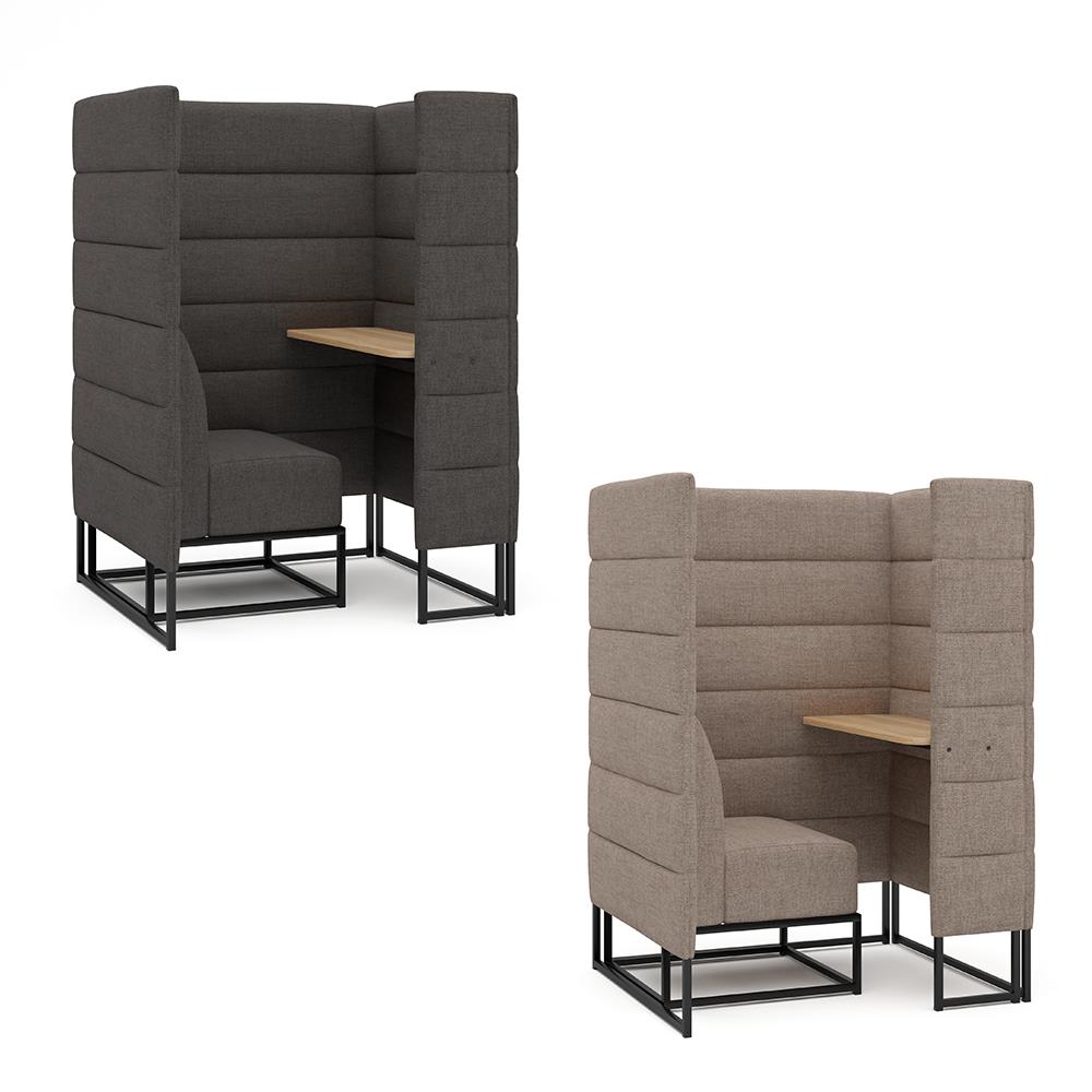 GS2 パーソナルブース 1人用 個別ブース デスク付き (撥水ファブリック