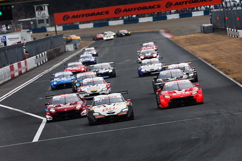 SUPER GT岡山公式テストで新型Z、NSX type-s、GRスープラをチェック