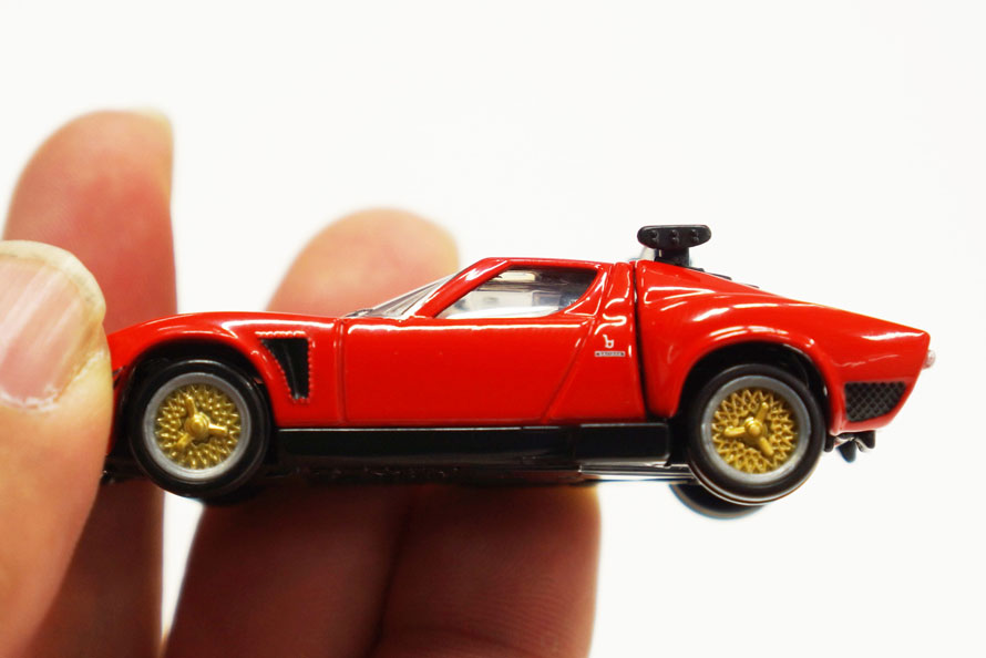 幻の「ランボルギーニ イオタSVR」も登場！ 大人が楽しめるミニカー