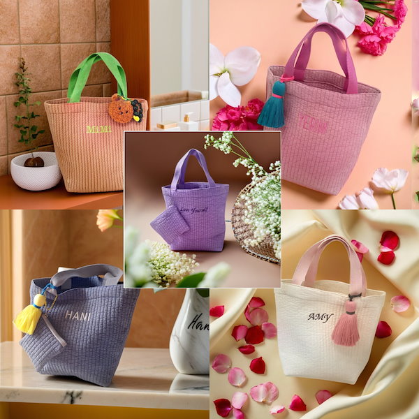 Qoo10] パープル追加! 韓国 ハングル刺繍 ヌビ