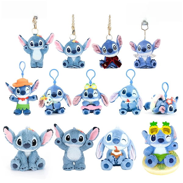 Qoo10] 【新品限定】 スティッチ ぬいぐるみ キ