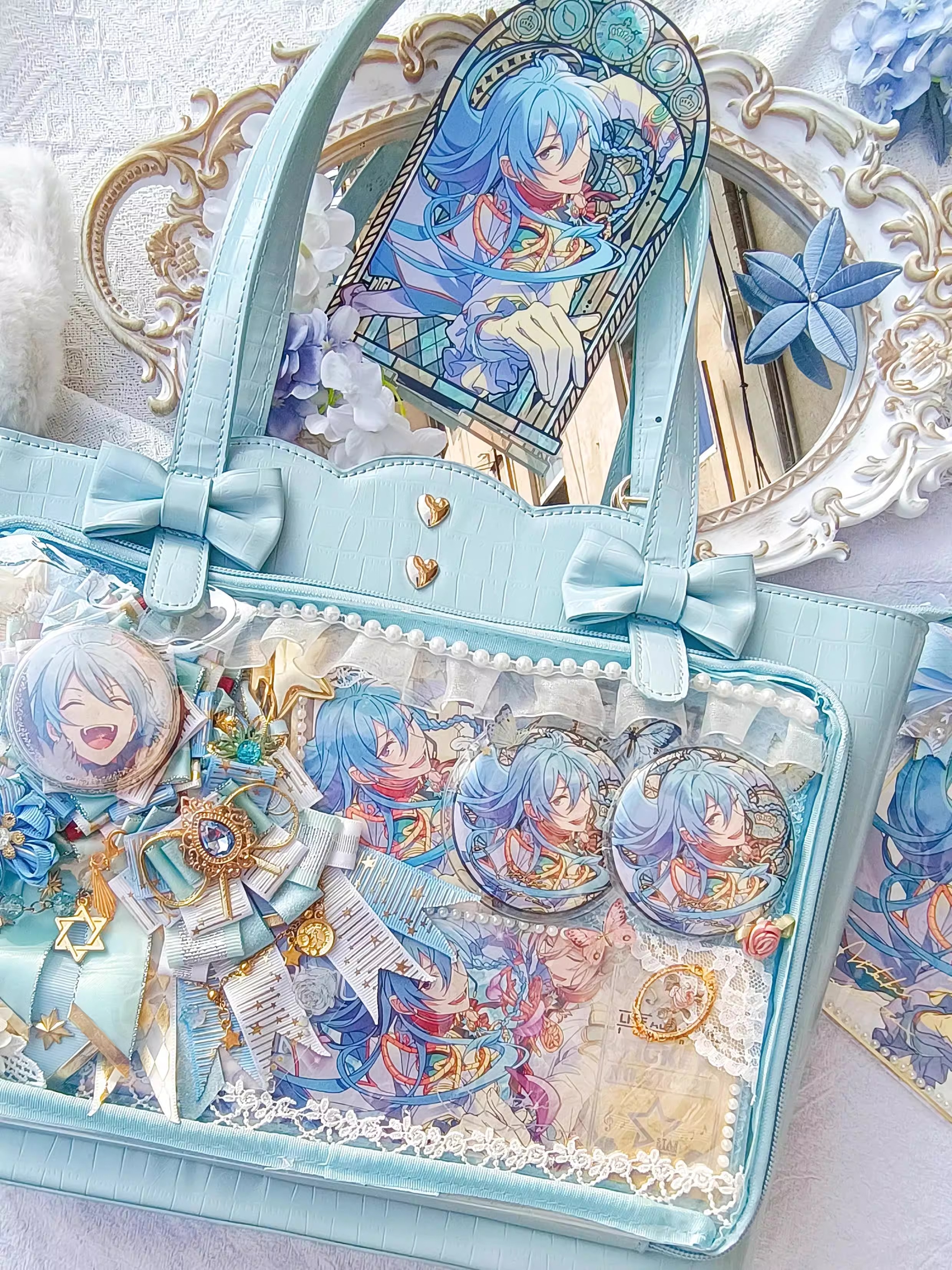 Qoo10] 痛バッグ 58mm 75mm缶バッジ 痛 : バッグ・雑貨