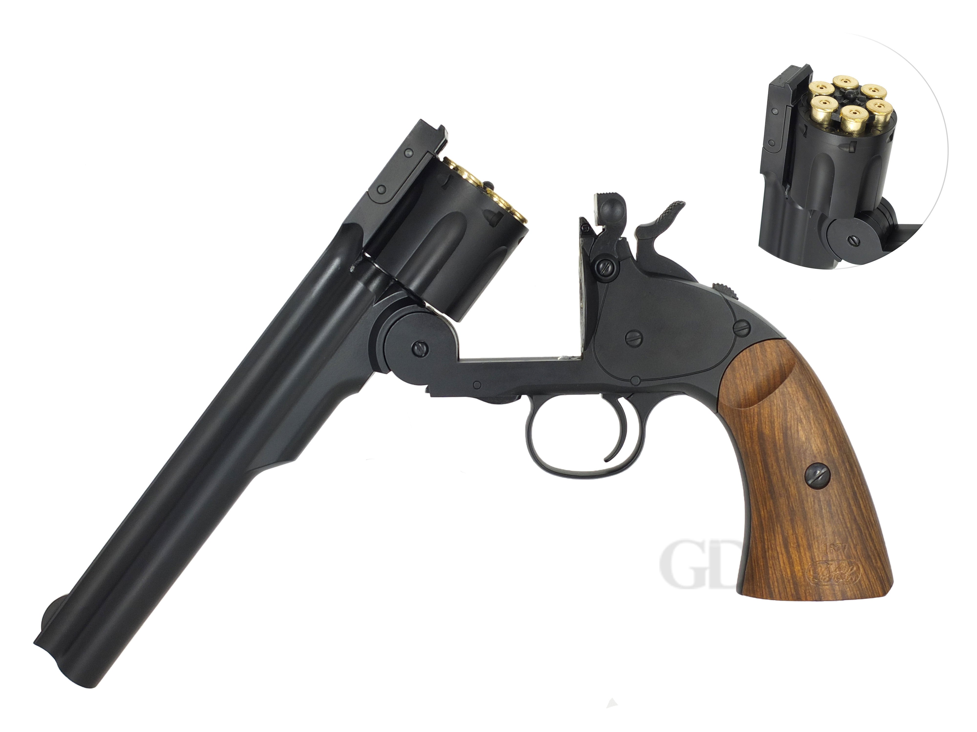 GUN HEAVEN S&W Model 3 1877 スコフィールド Schofield CO2ガス