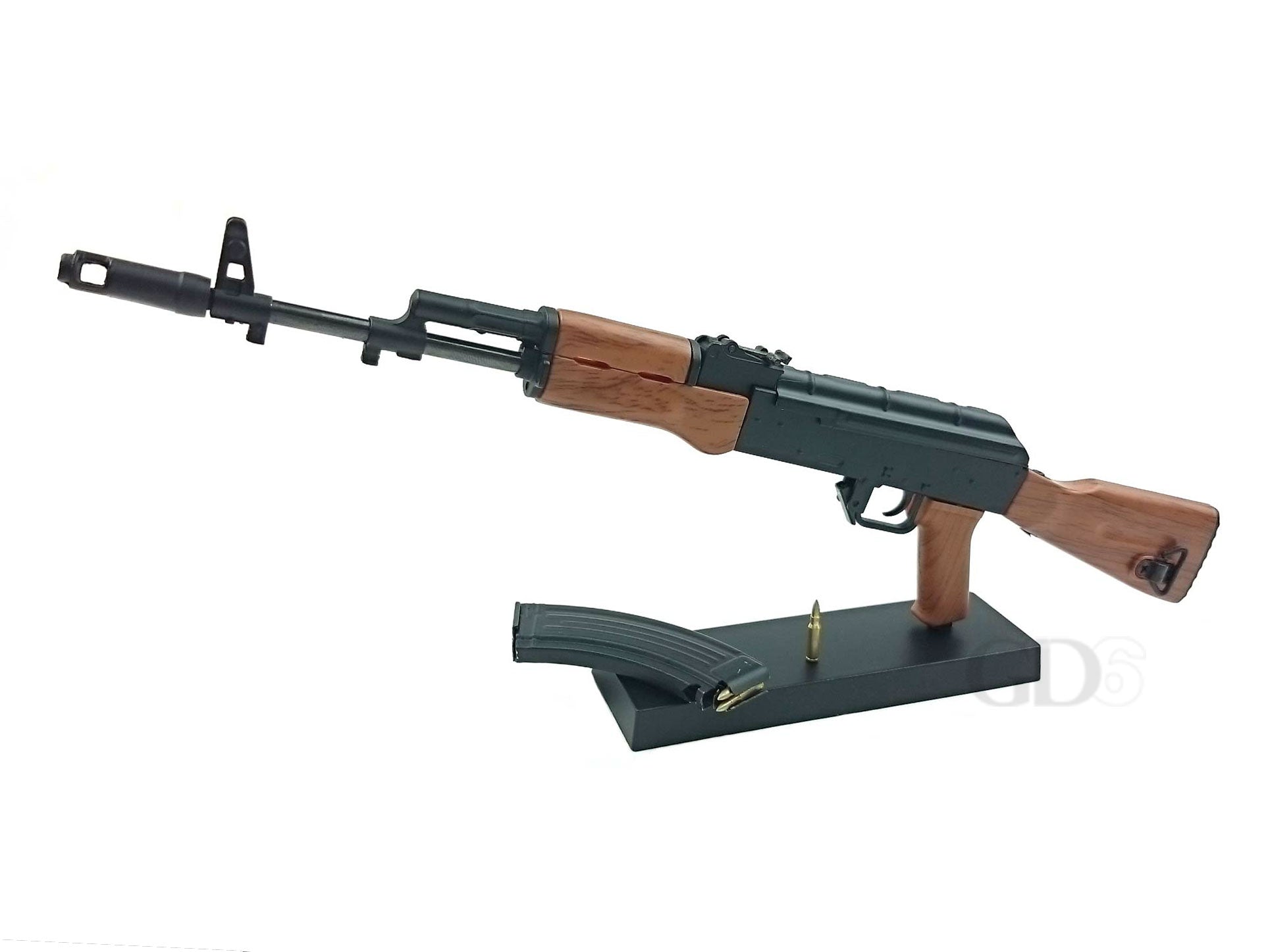 1/3.5 スケール AK47 金属製 ミニモデルガン 組立キット. – GD6-JP