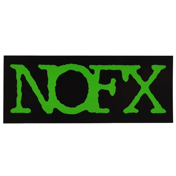 NOFX Square Logo ステッカー | GEEKHEAD
