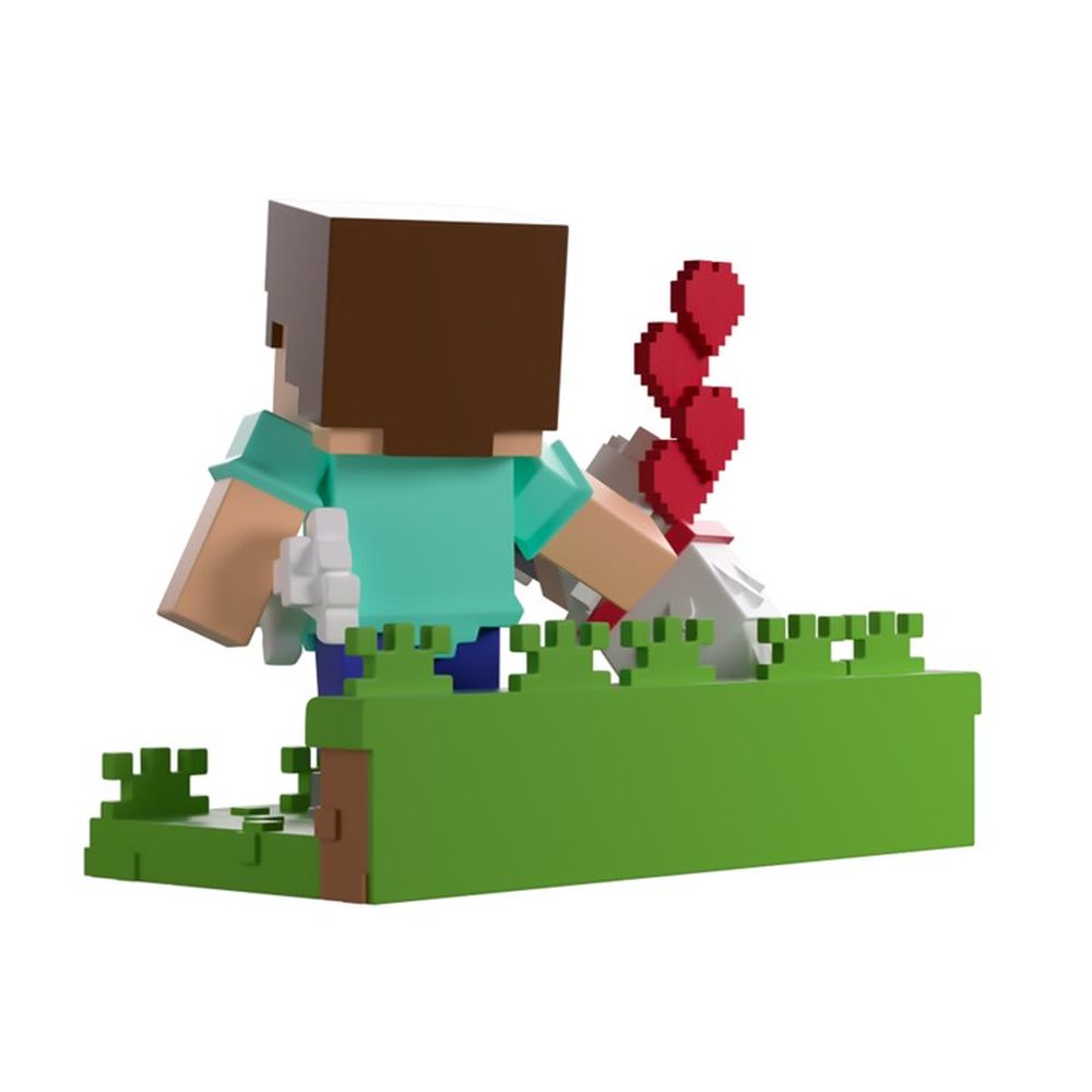 Youtooz マインクラフト フィギュア（スティーブ&オオカミ