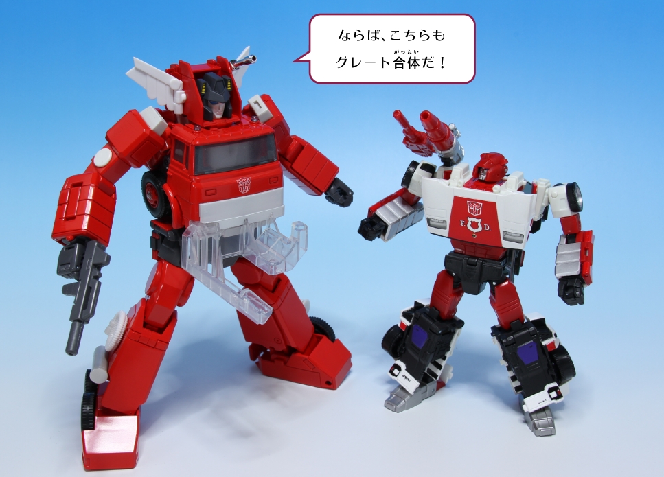 MP-33 トランスフォーマー マスターピース 救助員 インフェルノ レビュー