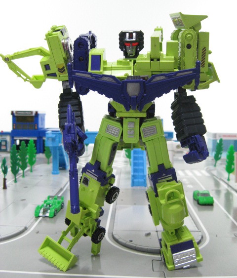 POWER OF DESTRUCTION G1デバスター 非正規パーツ レビュー