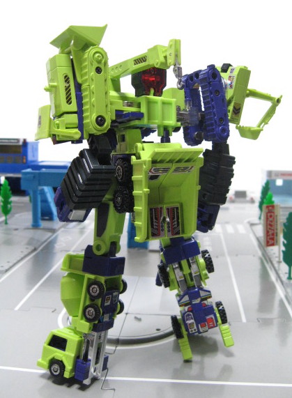 POWER OF DESTRUCTION G1デバスター 非正規パーツ レビュー