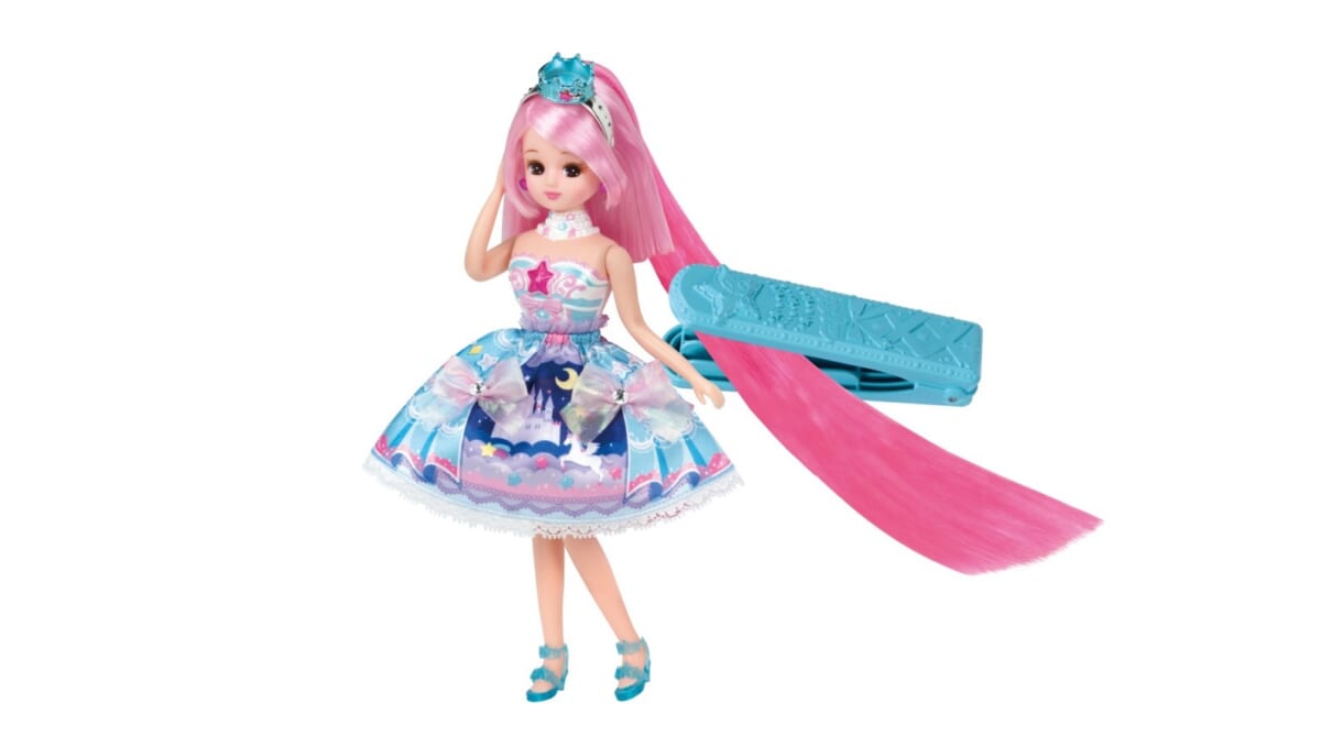 リカちゃんシリーズ初の仕掛け、髪の長さを変えられる「マジック