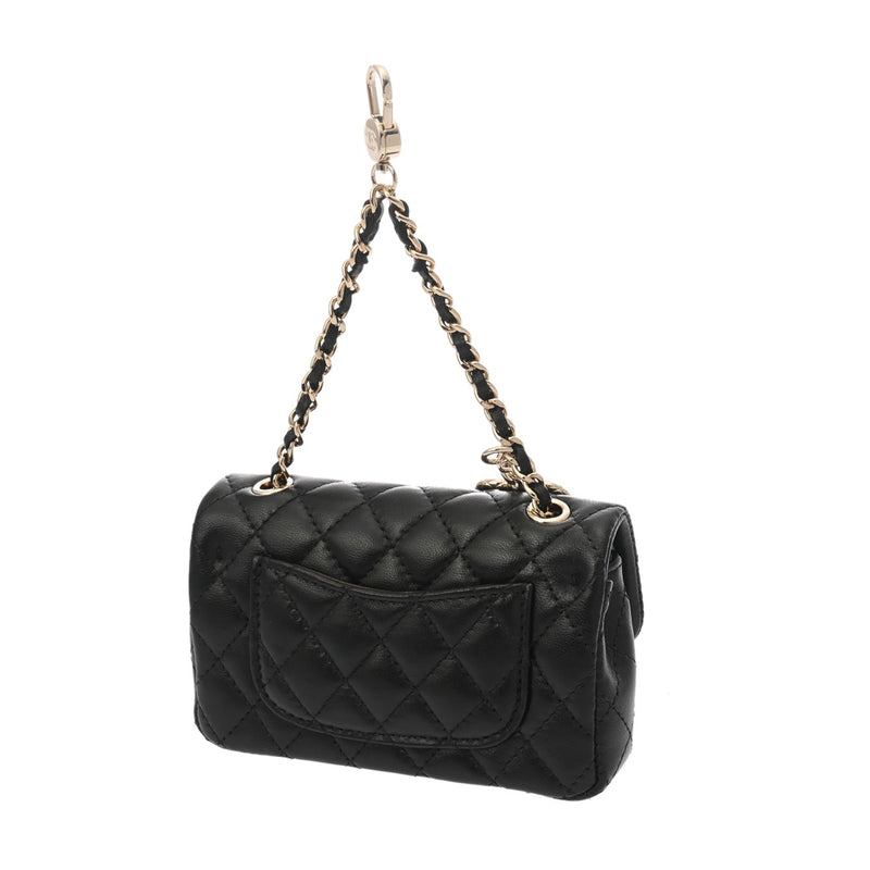 CHANEL シャネル マトラッセ クラシック ミニバッグ ブラック AP4760