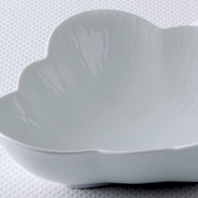 ロイヤル コペンハーゲン ホワイトパルメッテ フラワーボウル【eGift