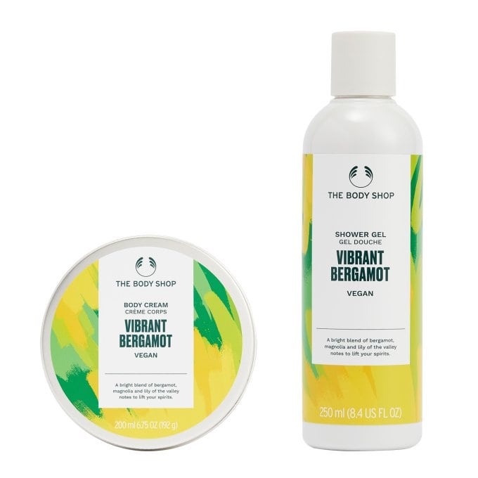 ザボディショップ ベルガモットボディクリーム＆シャワージェル【eGift